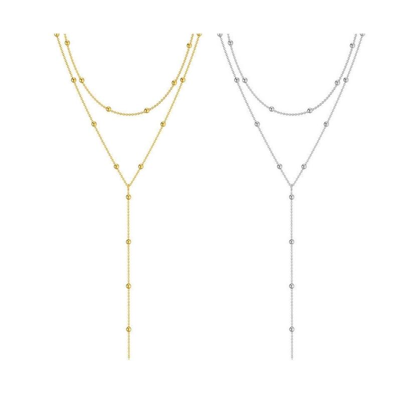 Women'S Formal Wear Accessories - J78F Stylish Multiple Strand Chain Necklace