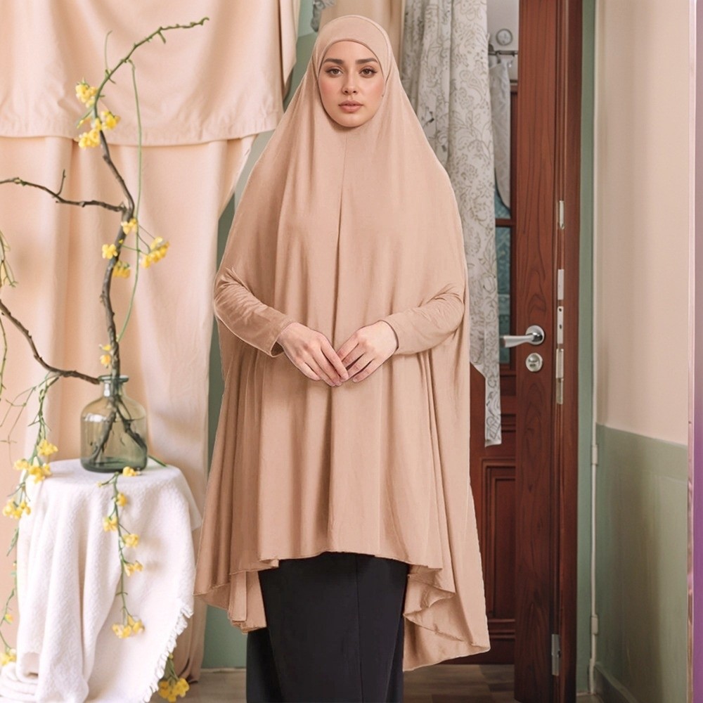 Caftan Plain Muslim Abayas Ele - Women Formal Wear Hijab review and price