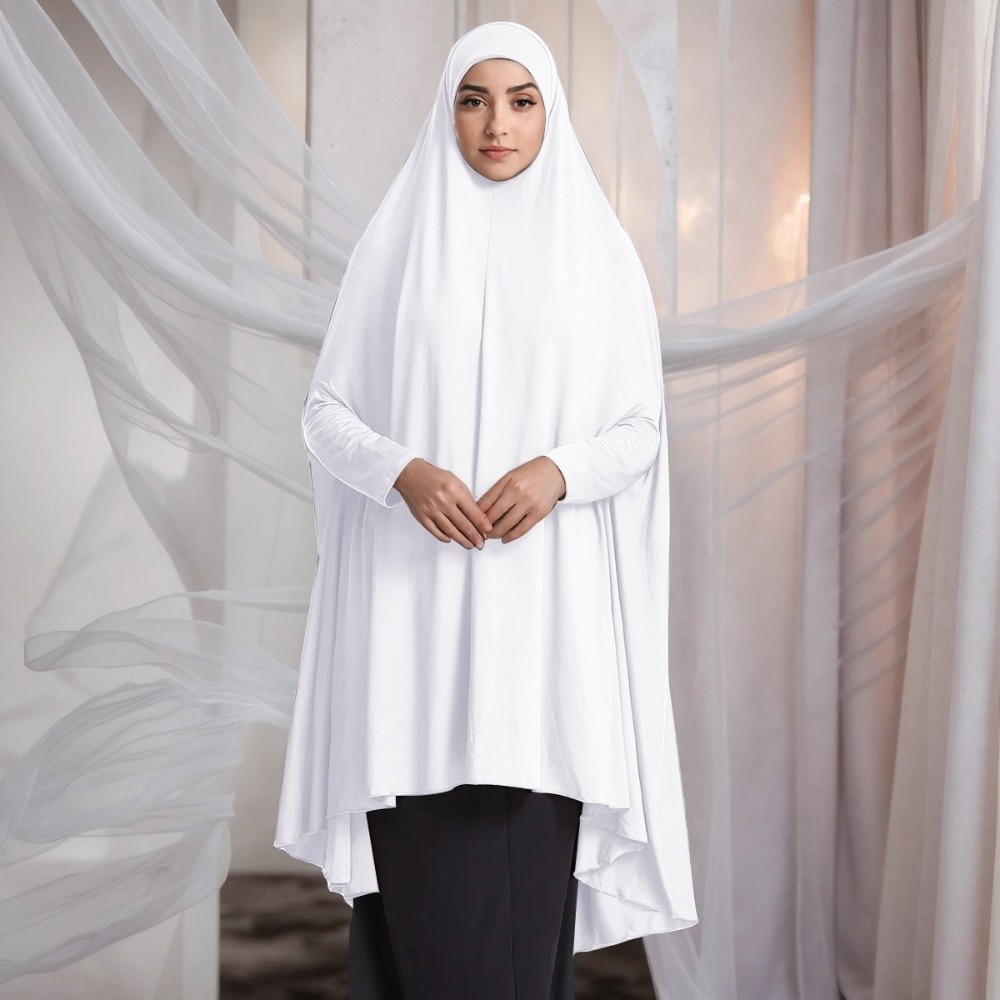 Caftan Plain Muslim Abayas Mod - Women Formal Wear Hijab review and price